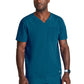 Men's Two-Pocket Ribbed V-Neck Velocity Scrub Top