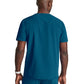 Men's Two-Pocket Ribbed V-Neck Velocity Scrub Top