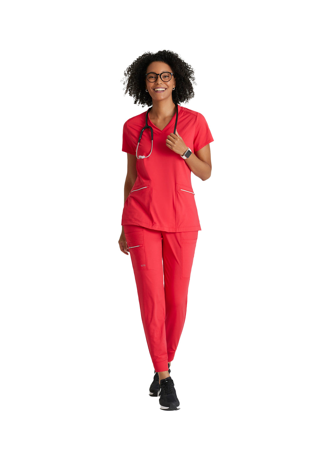 Women's 2 Pocket V-Neck Scrub Top