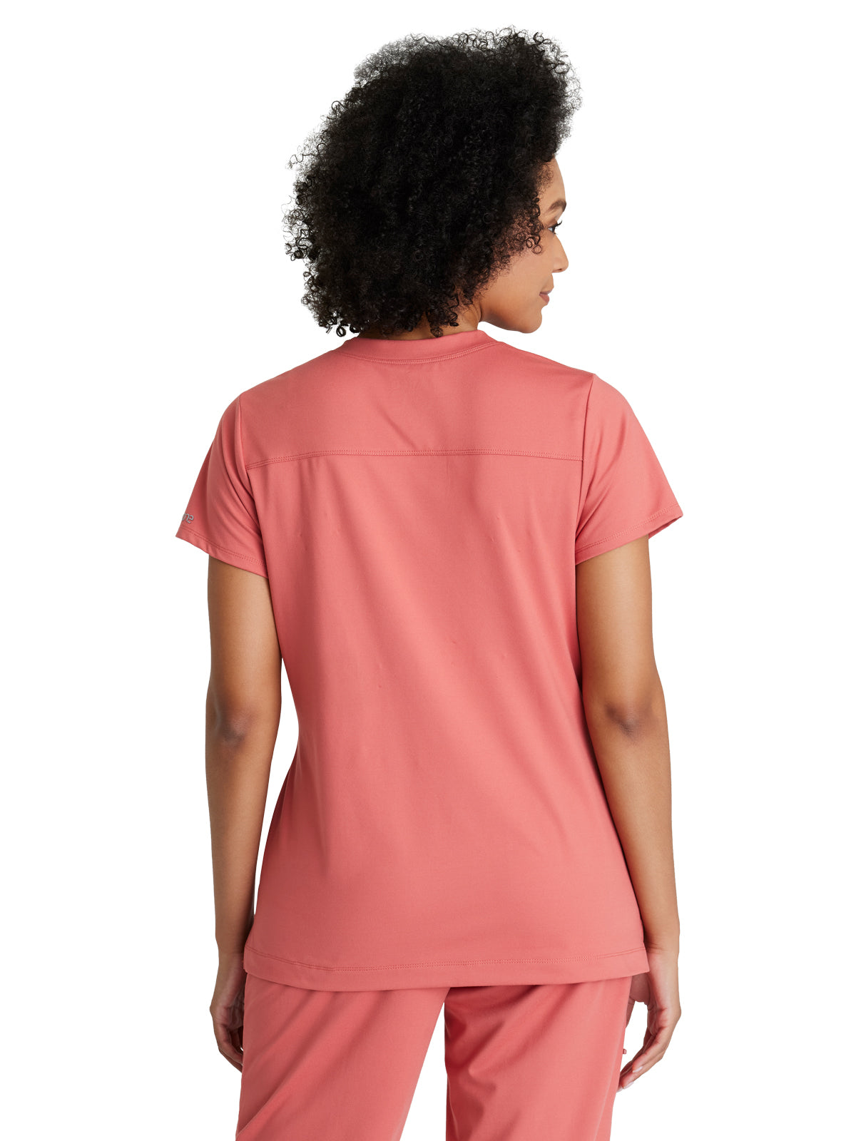 Women's 2 Pocket V-Neck Top