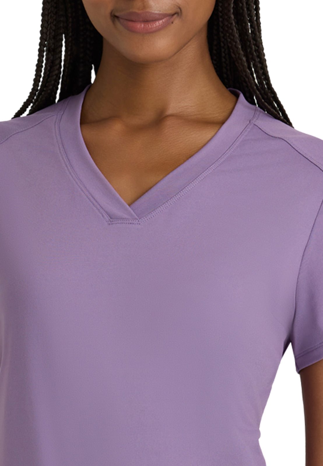 Women's 2 Pocket V-Neck Top