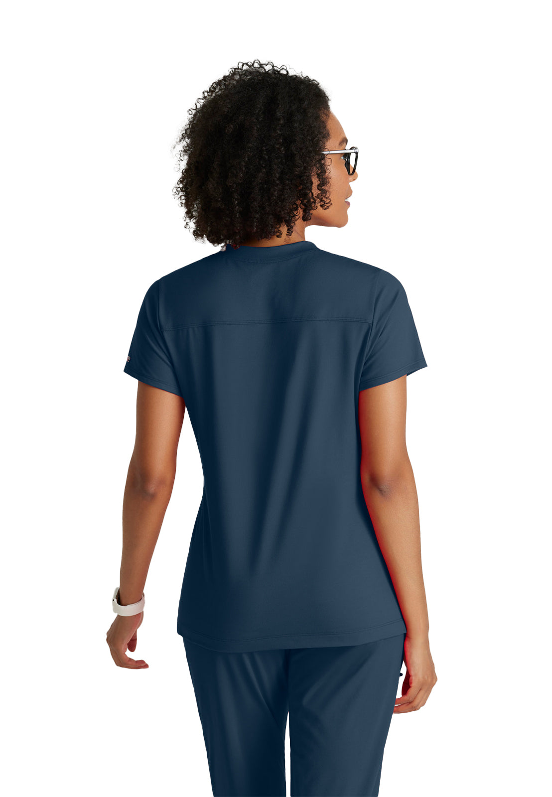 Women's 2 Pocket V-Neck Top