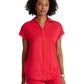 Women's 2 Pocket Zip Neck Dolman Scrub Top