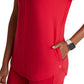 Women's 2 Pocket Zip Neck Dolman Scrub Top