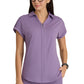 Women's 2 Pocket Zip Neck Dolman Scrub Top