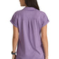 Women's 2 Pocket Zip Neck Dolman Scrub Top