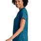 Women's 2 Pocket Banded Zip Collar Flux Scrub Top