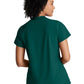 Women's 2 Pocket Banded Zip Collar Flux Scrub Top