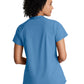 Women's 2 Pocket Banded Zip Collar Flux Scrub Top