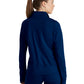 Women's Kangaroo Pocket Zip-Up Warm-Up Scrub Jacket