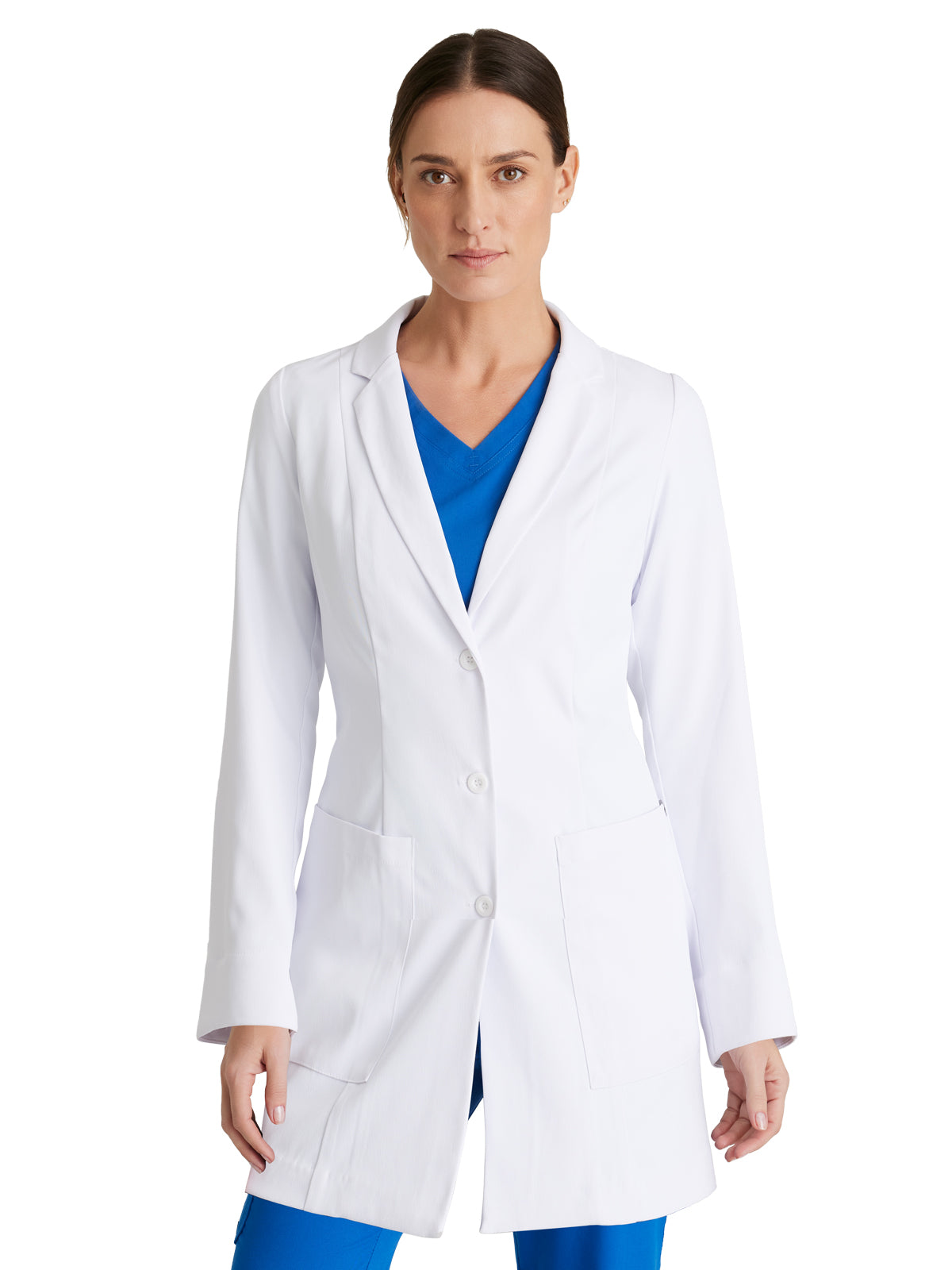 Women's Three-Pocket 30" Consultation Merit Lab Coat - BRC961 - White