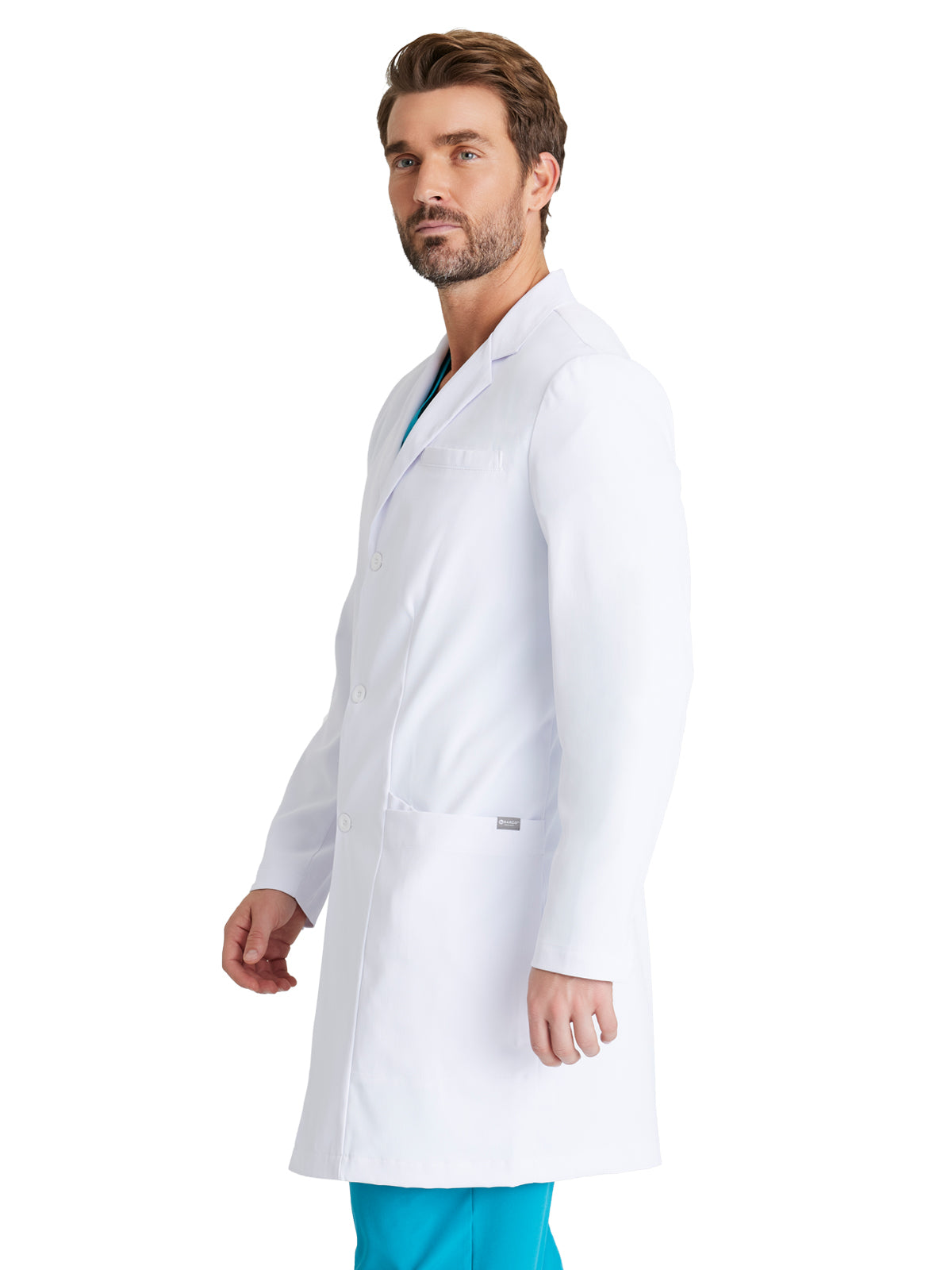 Men's 38" 3 Button Verse Lab Coat