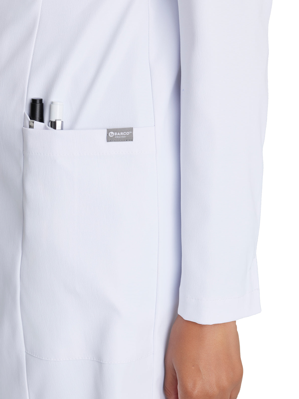 Women's 3 Pocket 35" 3 Button Grace Lab Coat