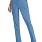 Women's Flat Front Waistband Scrub Pant