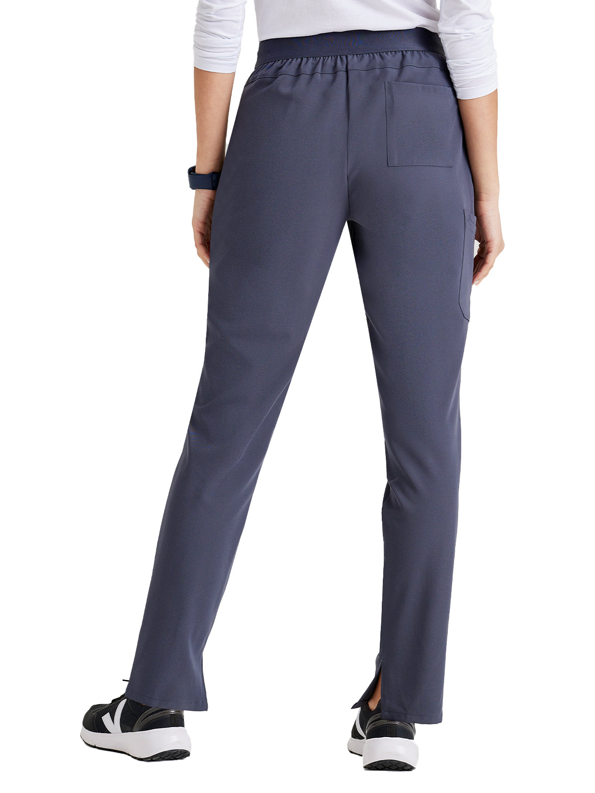 Women's Flat Front Waistband Scrub Pant