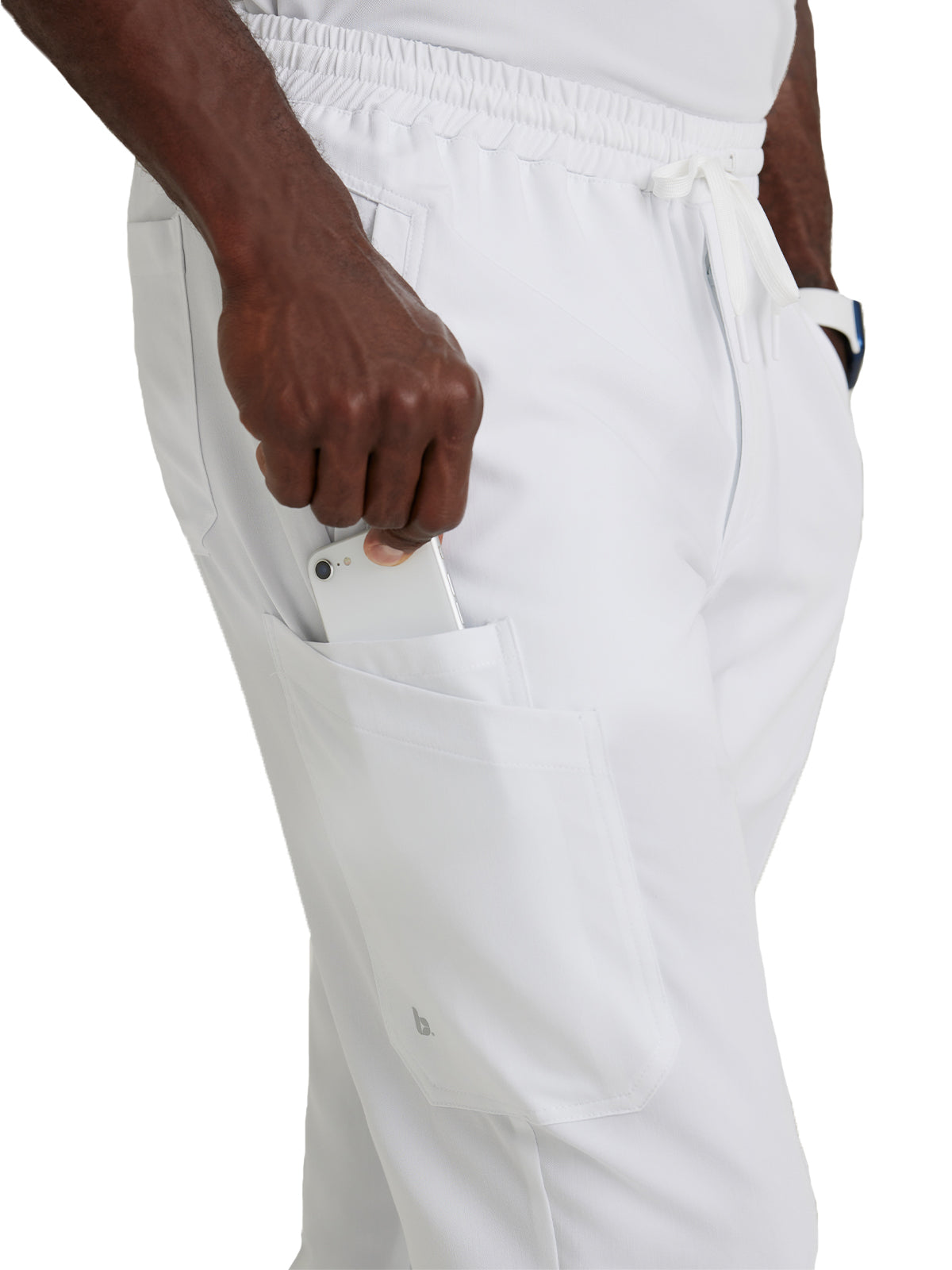 Men's Rib Cuff Jogger Style Scrub Pant