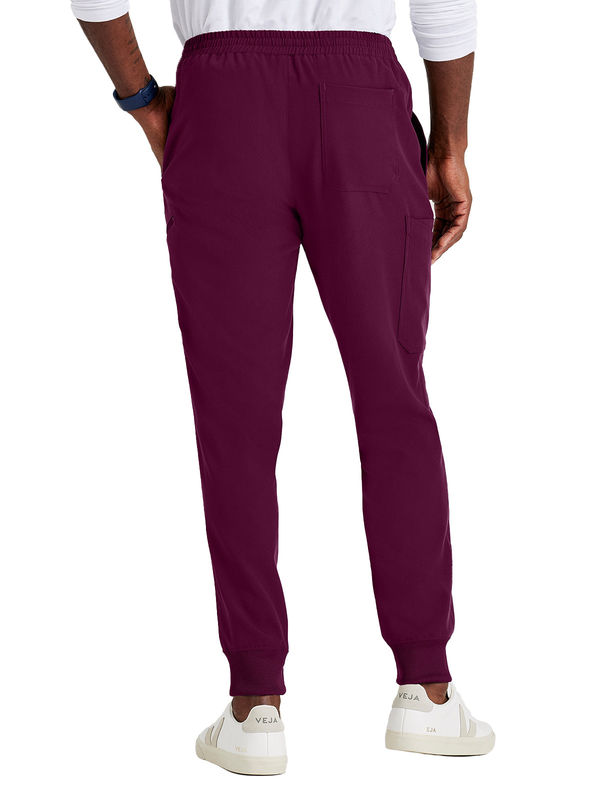 Men's Rib Cuff Jogger Style Scrub Pant