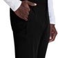 Men's 7 Pocket Button Slim Straight Scrub Pant