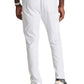 Men's 7 Pocket Button Slim Straight Scrub Pant