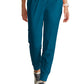 Women's Five-Pocket Rib Knit Cuff Union Jogger Scrub Pant - BUP647 - Bahama