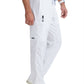 Men's Elastic Waistband With Contrast Drawcord Evan Scrub Pant