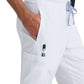 Men's Elastic Waistband With Contrast Drawcord Evan Scrub Pant