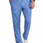 Men's Elastic Waistband With Contrast Drawcord Evan Scrub Pant