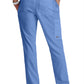 Men's Elastic Waistband With Contrast Drawcord Evan Scrub Pant