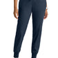 Women's Six-Pocket Finley Jogger Scrub Pant - GRP689 - Steel