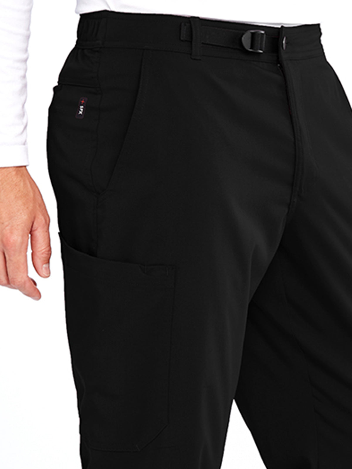 Men's Zip Fly Cargo Scrub Pant