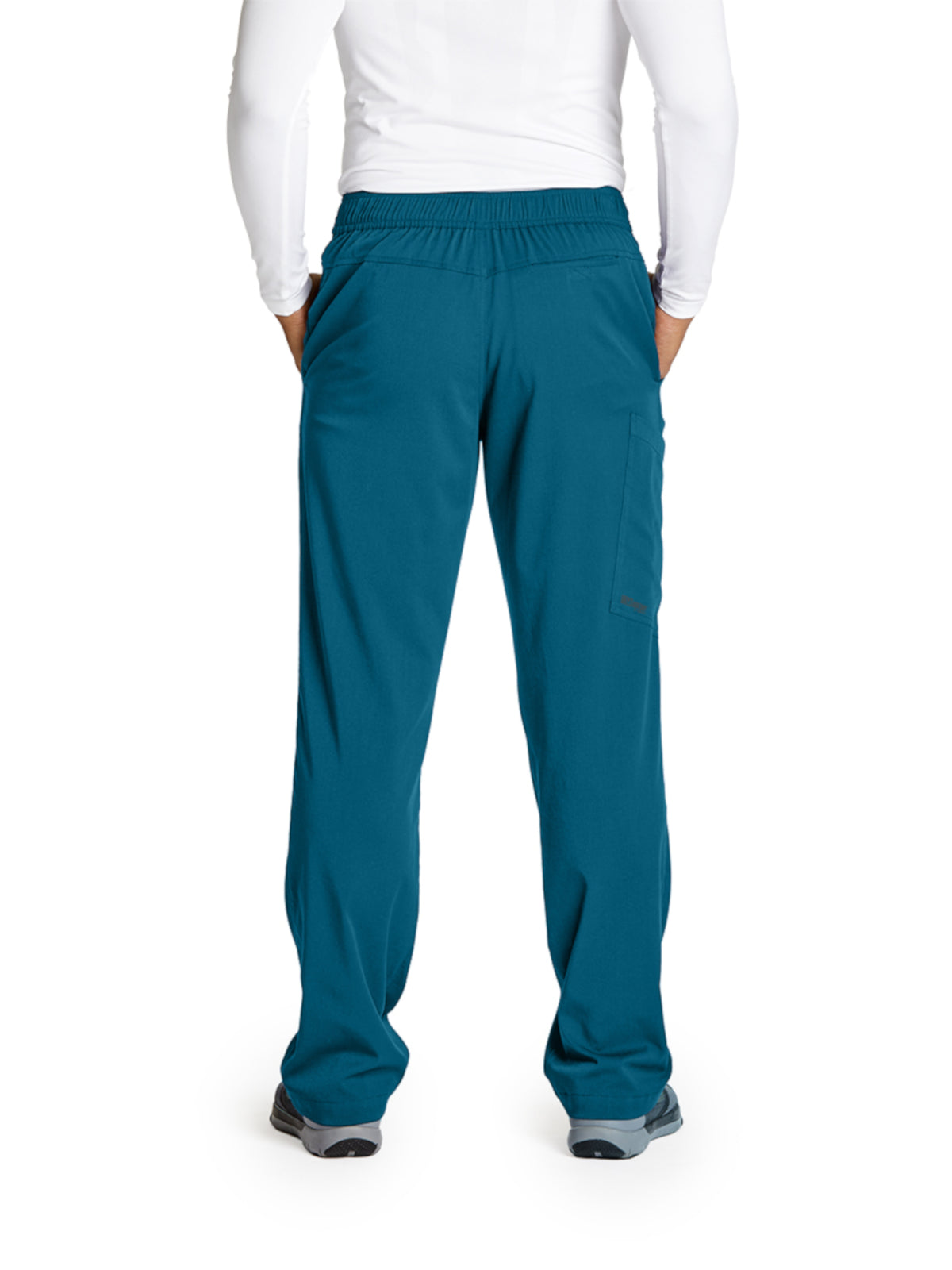 Men's Zip Fly Cargo Scrub Pant