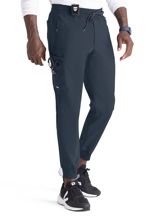 Men's Zip-Fly Murphy Jogger Scrub Pant