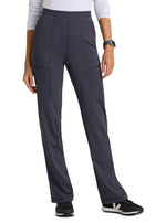 Women's Six-Pocket Momentum Scrub Pant - GRSP685 - Steel