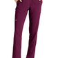 Women's Six-Pocket Cargo Knit Renee Scrub Pant - GRSP692 - Wine