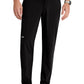 Men's Four-Pocket Slim Focus Scrub Pant - GRSP706 - Black