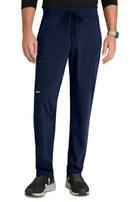 Men's Four-Pocket Slim Focus Scrub Pant - GRSP706 - Indigo (Navy)