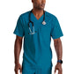 Men's Two-Pocket V-Neck Murphy Scrub Top - GRST079 - Bahama