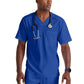 Men's Two-Pocket V-Neck Murphy Scrub Top - GRST079 - Galaxy