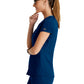 Women's Meredith 4-Pocket Two-Tone V-Neck Top