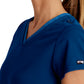 Women's Meredith 4-Pocket Two-Tone V-Neck Top