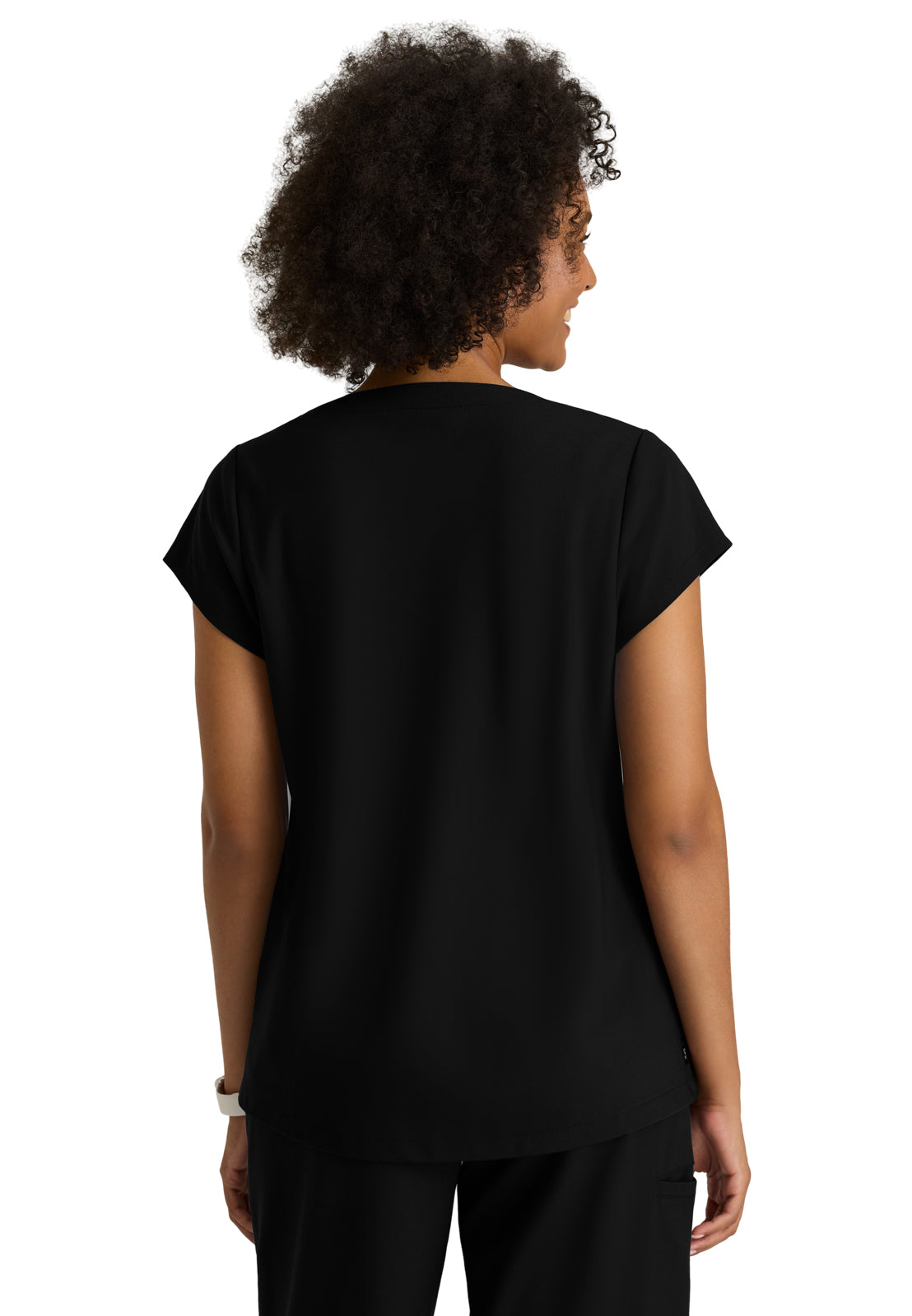 Two Pocket Cowl Neck Marisol Scrub Top