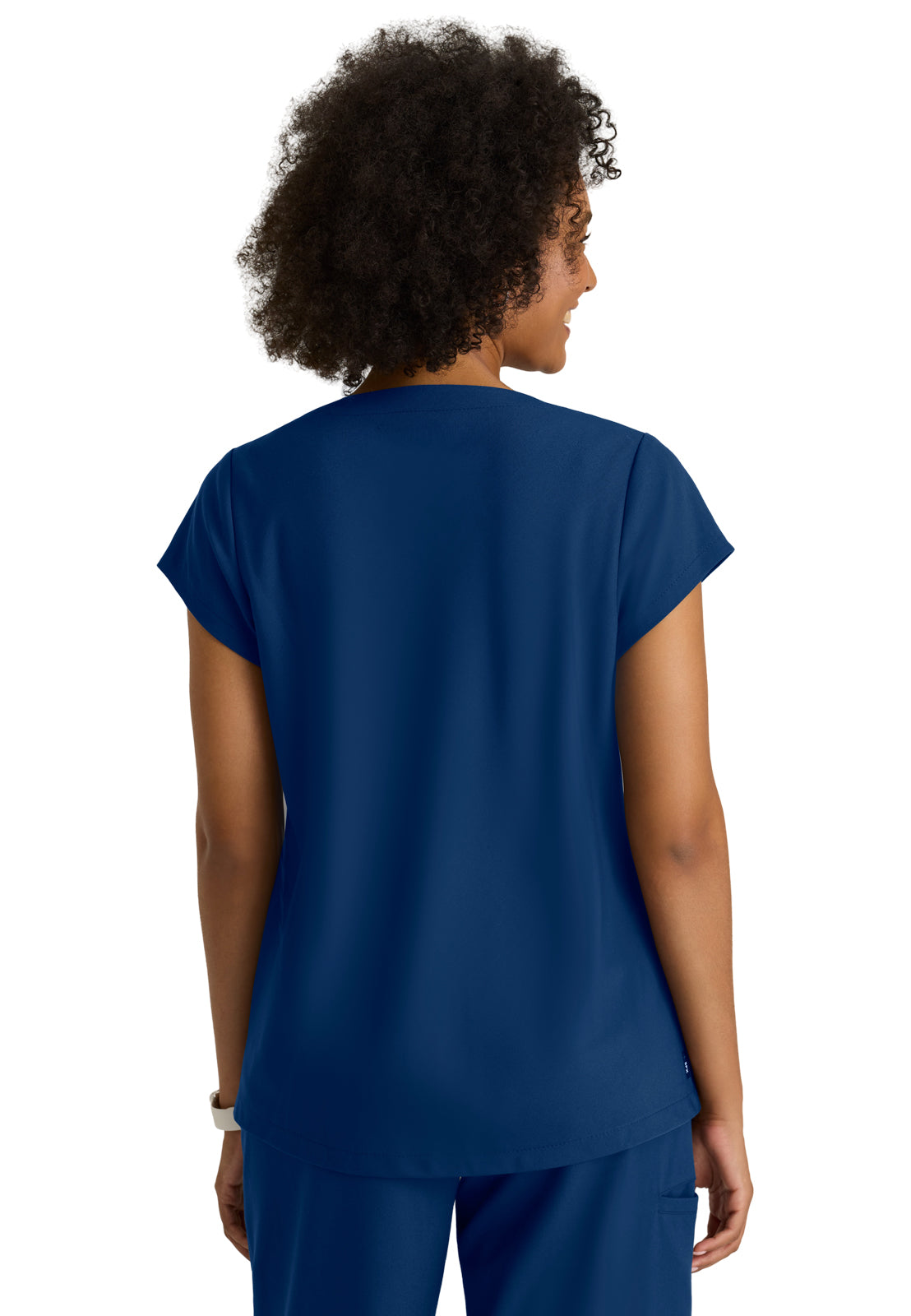 Two Pocket Cowl Neck Marisol Scrub Top