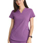 Women's Two-Pocket V-Neck Define Scrub Top - GRST249 - Imperial Violet