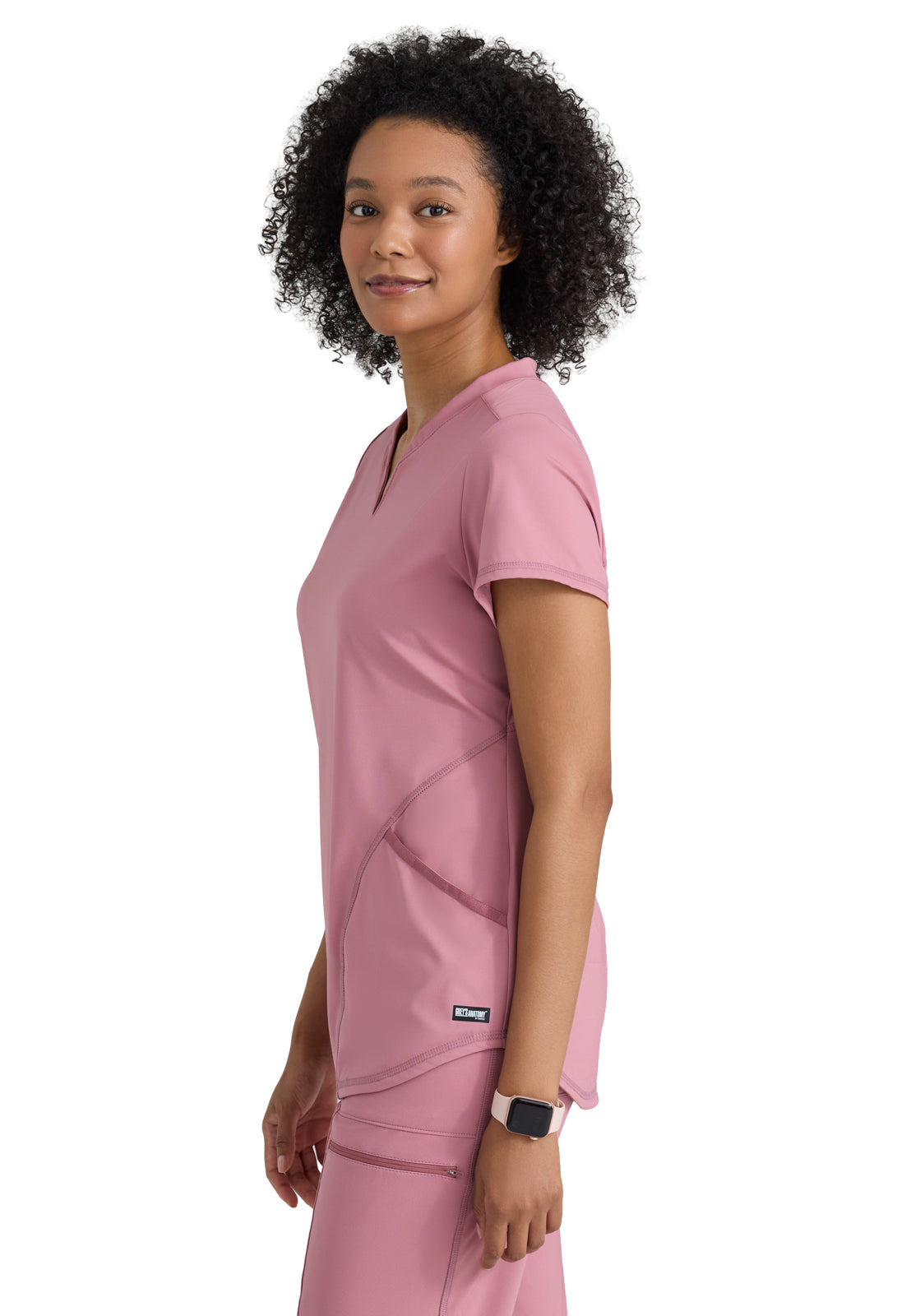 Two Pocket V-Neck Define Scrub Top