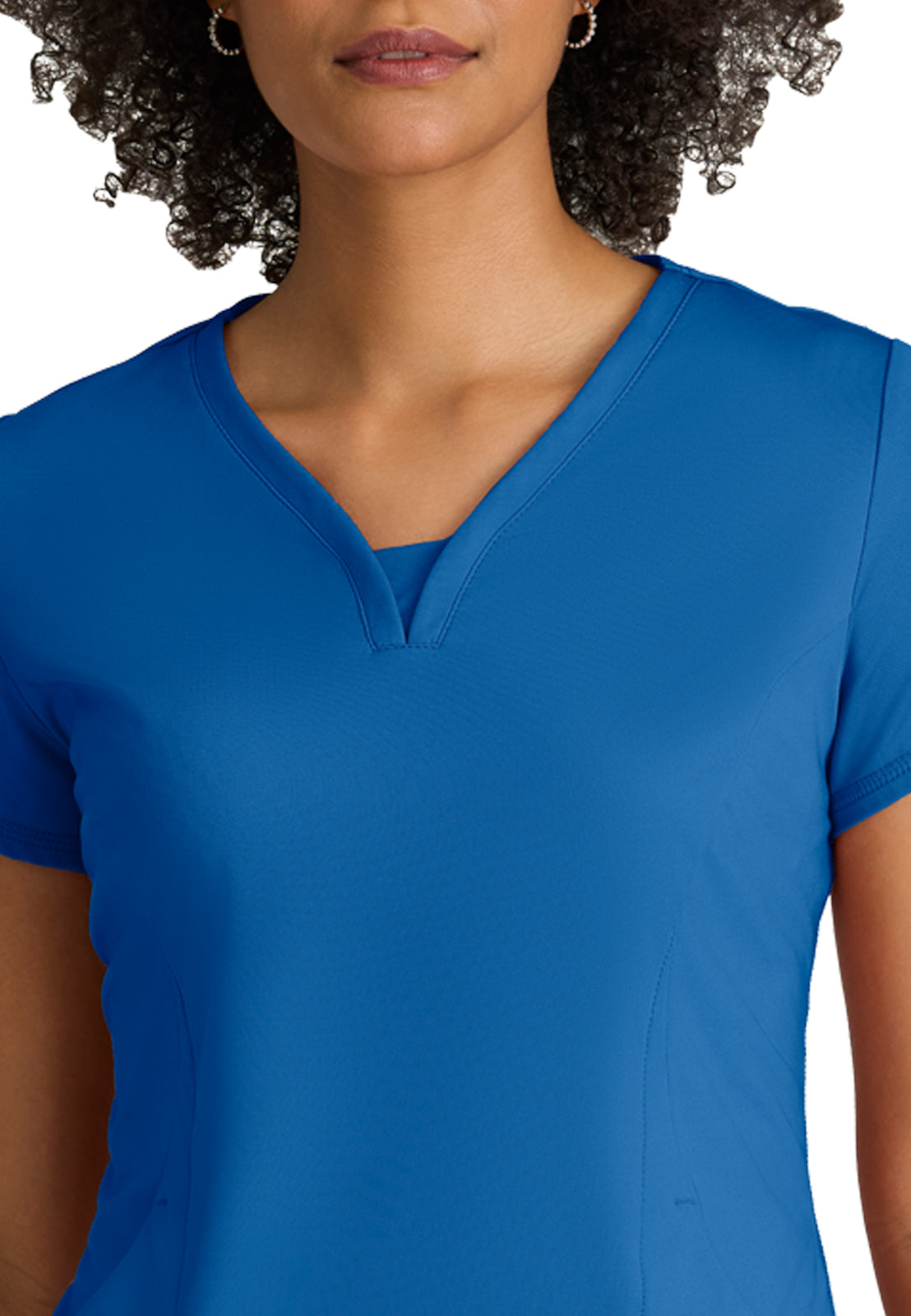 Two Pocket V-Neck Motivate Scrub Top