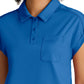 One Pocket Polo Neck Renew Scrub Top