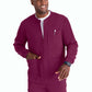 Men's Five-Pocket React Warm-Up Scrub Jacket - GRSW871 - Wine