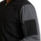 Men's Lucas 4-Pocket Knit Collar Warm-Up Scrub Jacket