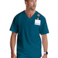 Men's Two-Pocket V-Neck Evan Scrub Top - GRT091 - Bahama