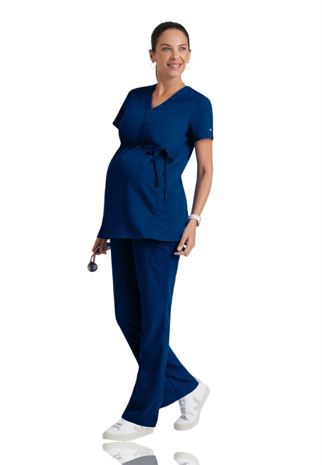 Women's Mock Wrap Lilah Maternity Top